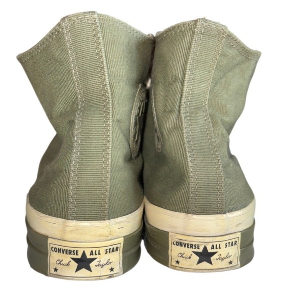 Converse Chuck Taylor All Star 70 Hi Olive Green Coral Sneakers Men 7‎ Women 9 - Picture 5 of 8